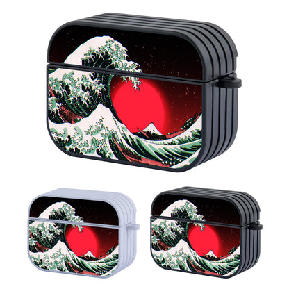 The Great Wave Aesthetic Hard Plastic Case Cover For Apple Airpods Pro