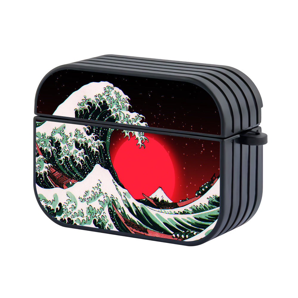 The Great Wave Aesthetic Hard Plastic Case Cover For Apple Airpods Pro