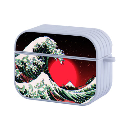 The Great Wave Aesthetic Hard Plastic Case Cover For Apple Airpods Pro