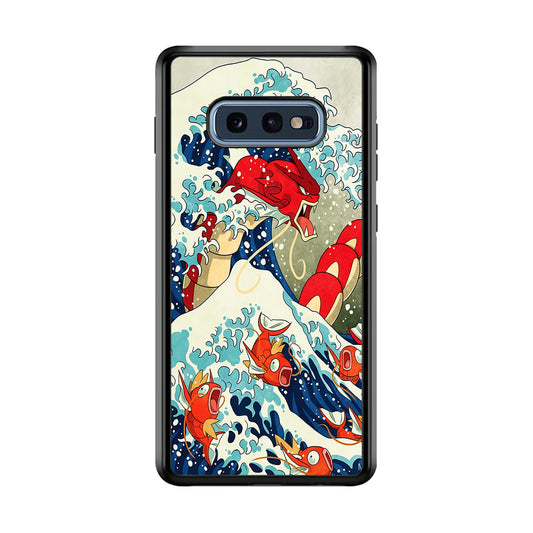 The Great Wave Gyarados Samsung Galaxy S10E Case