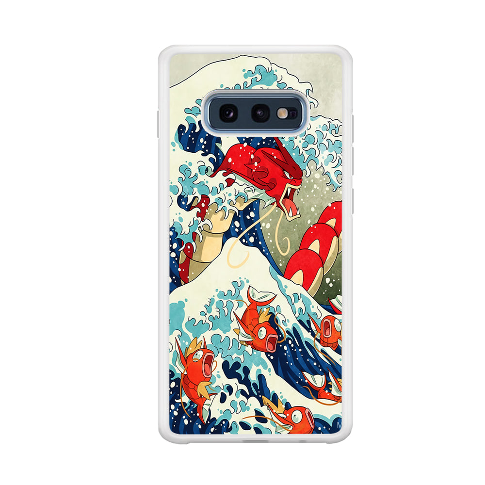 The Great Wave Gyarados Samsung Galaxy S10E Case