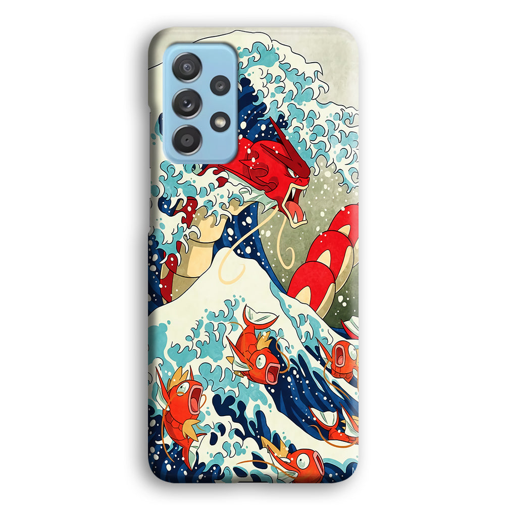 The Great Wave Gyarados Samsung Galaxy A52 Case