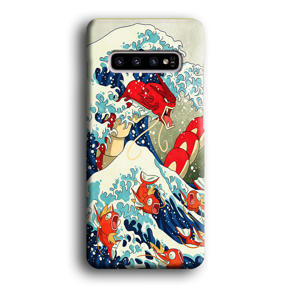 The Great Wave Gyarados Samsung Galaxy S10 Case