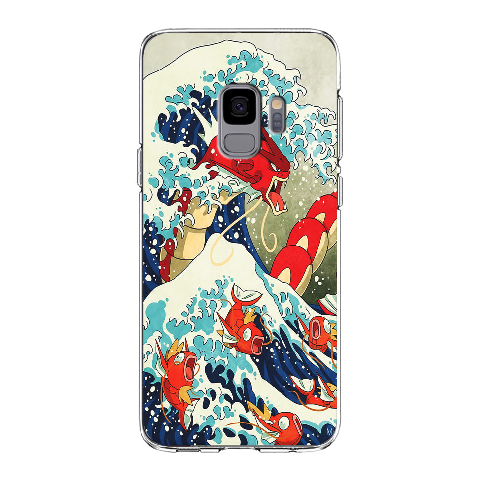 The Great Wave Gyarados Samsung Galaxy S9 Case