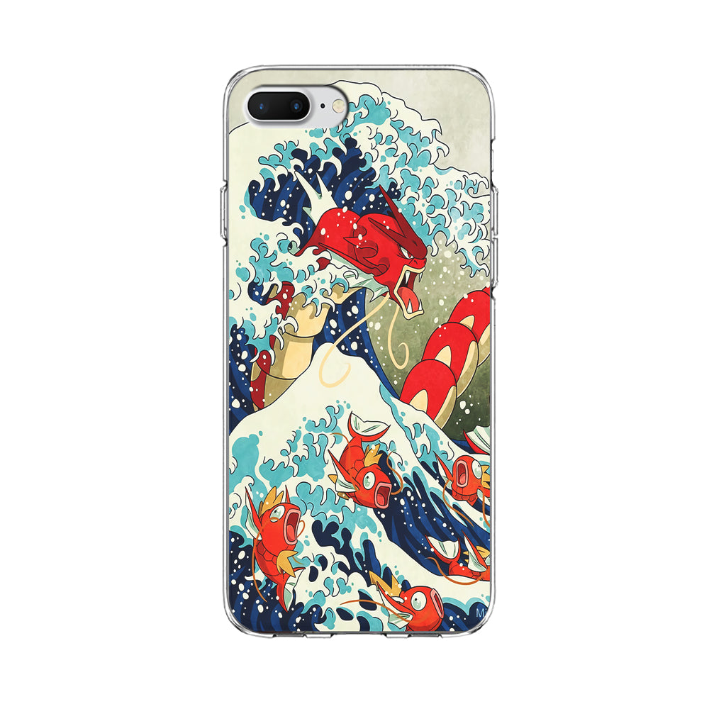 The Great Wave Gyarados iPhone 8 Plus Case