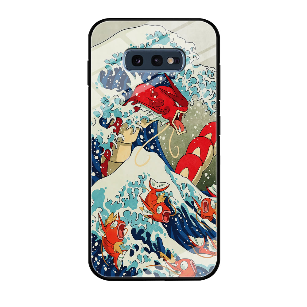 The Great Wave Gyarados Samsung Galaxy S10E Case