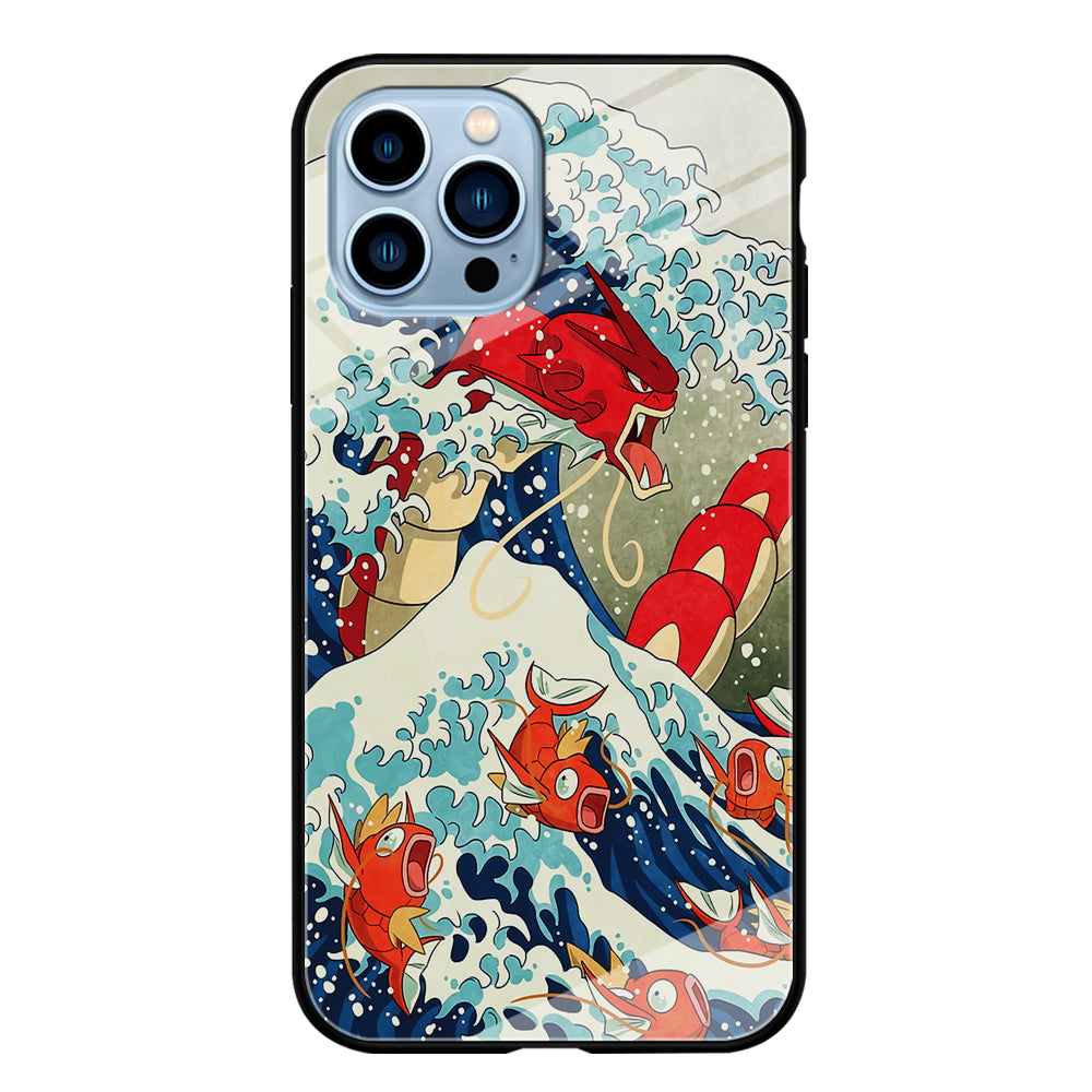 The Great Wave Gyarados iPhone 14 Pro Case