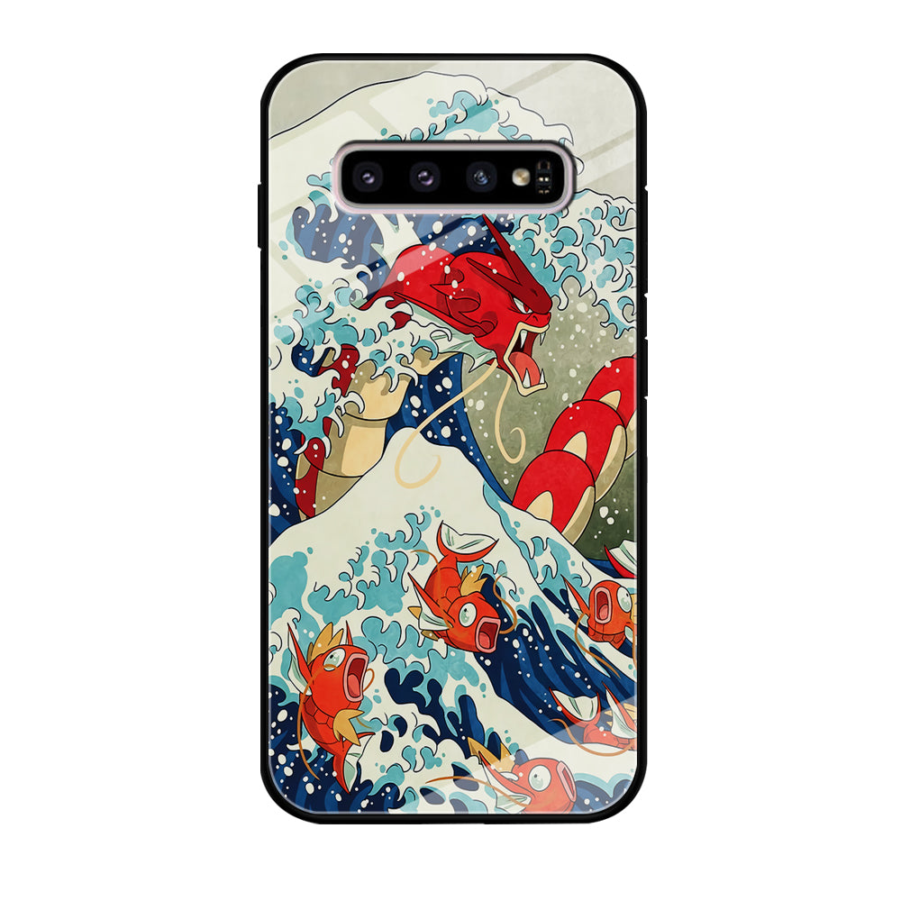 The Great Wave Gyarados Samsung Galaxy S10 Case