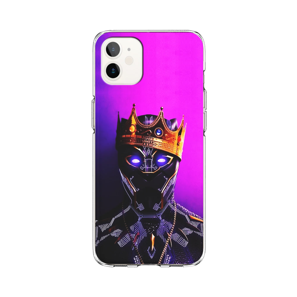 The King Black Panther iPhone 12 Case