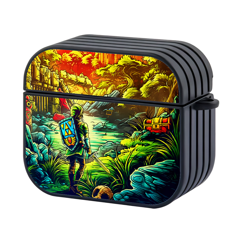 The Legend Of Zelda Adventure Hard Plastic Case Cover For Apple Airpods 3