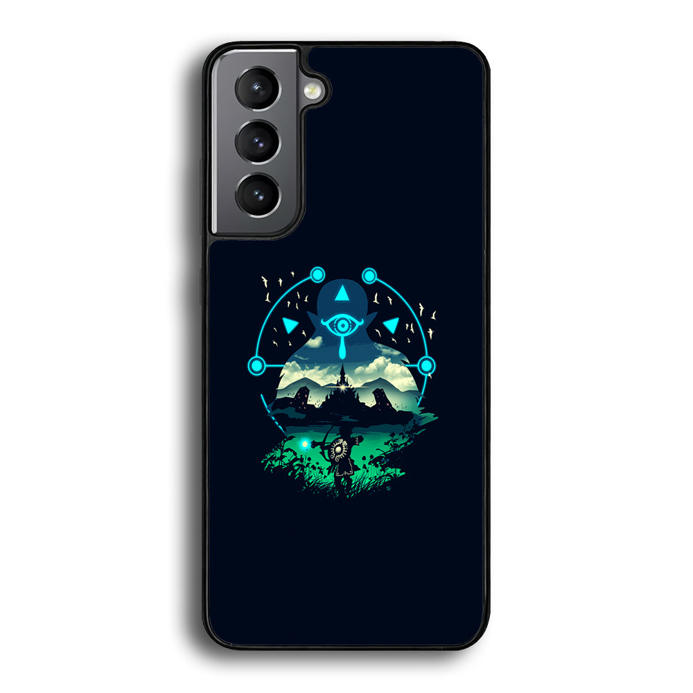 The Legend of Zelda Art Samsung Galaxy S23 Case-Phone Case-Rubber Black (2D Case)-Altracase