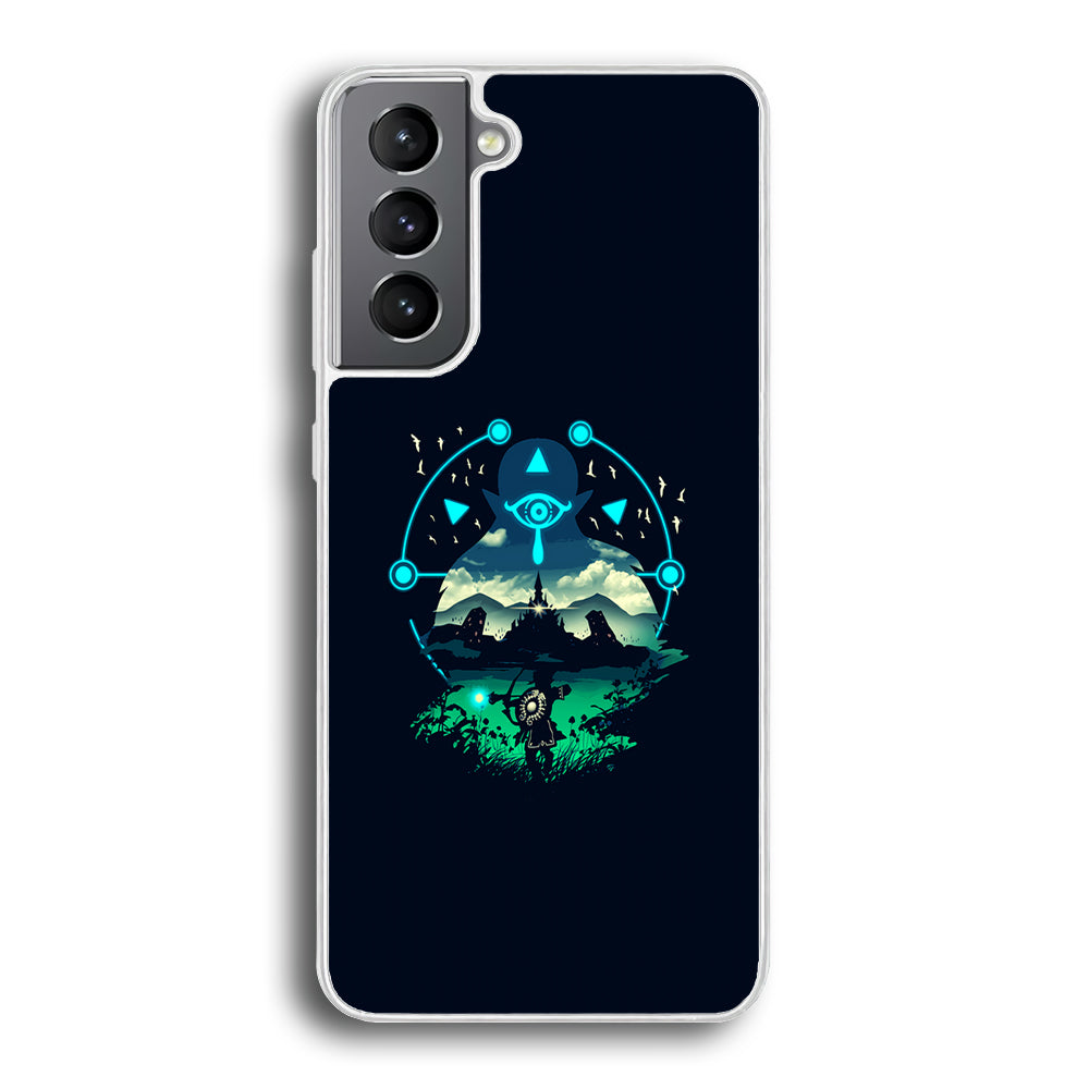 The Legend of Zelda Art Samsung Galaxy S23 Case-Phone Case-Rubber White (2D Case)-Altracase