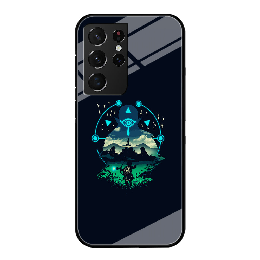 The Legend of Zelda Art Samsung Galaxy S21 Ultra Case-Phone Case-Tempered Glass Case-Altracase