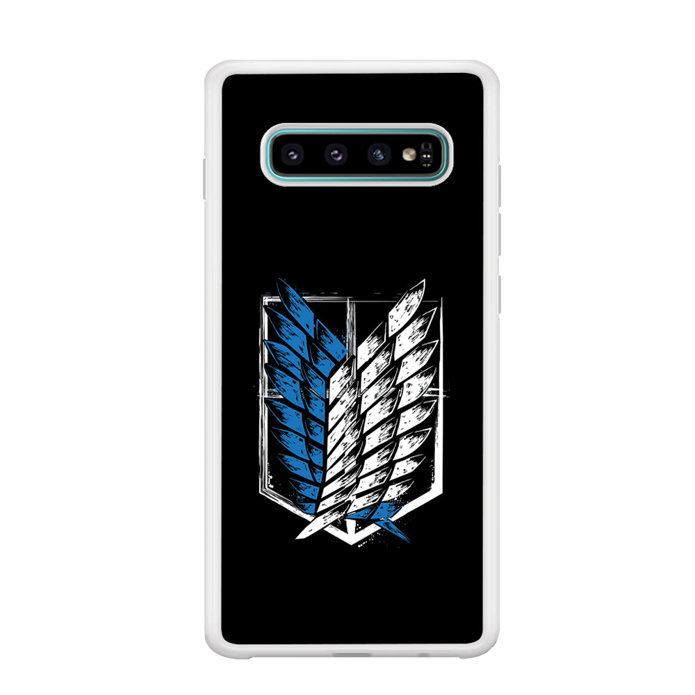 The Logo of the Survey Corps Samsung Galaxy S10 Case