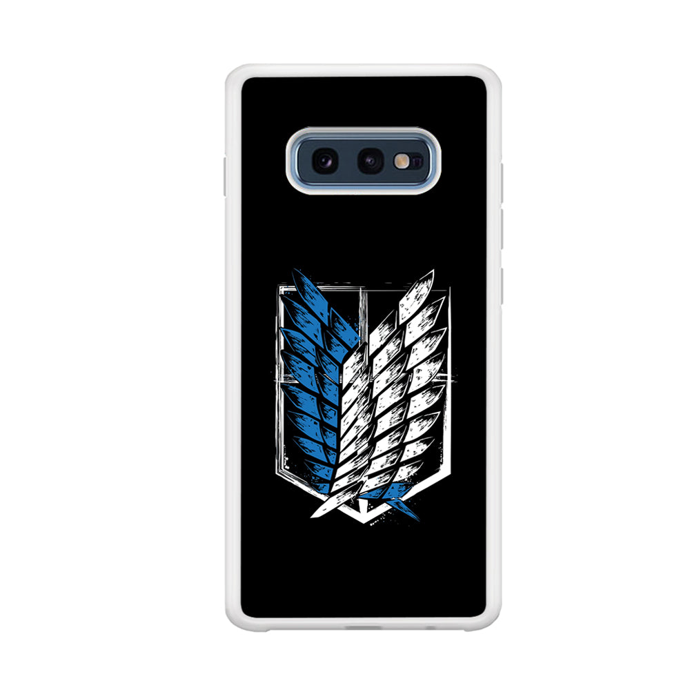 The Logo of the Survey Corps Samsung Galaxy S10E Case