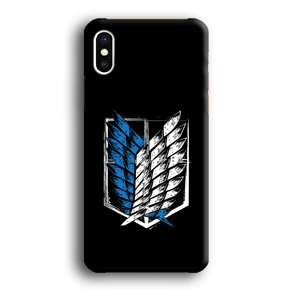 The Logo of the Survey Corps iPhone X Case