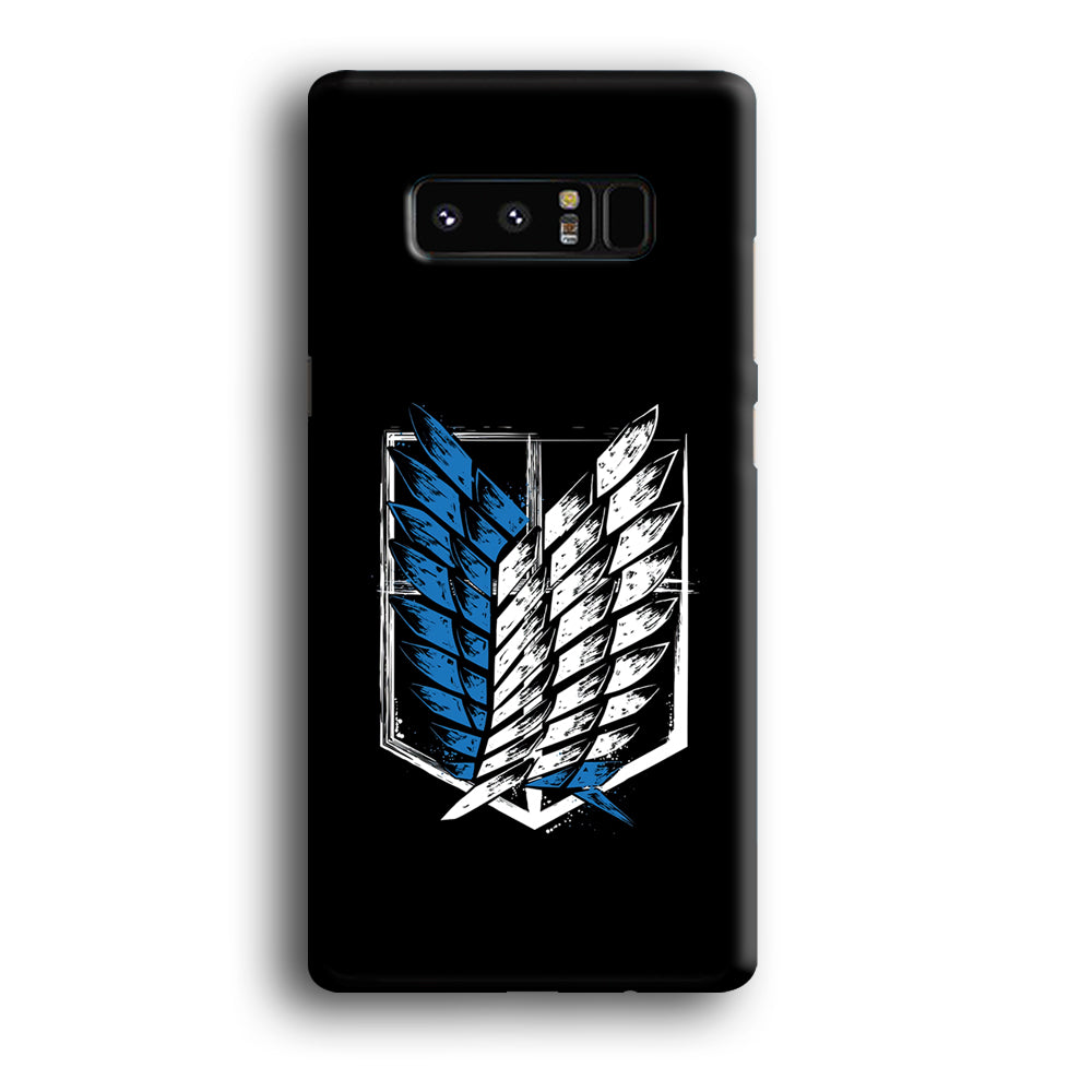 The Logo of the Survey Corps Samsung Galaxy Note 8 Case