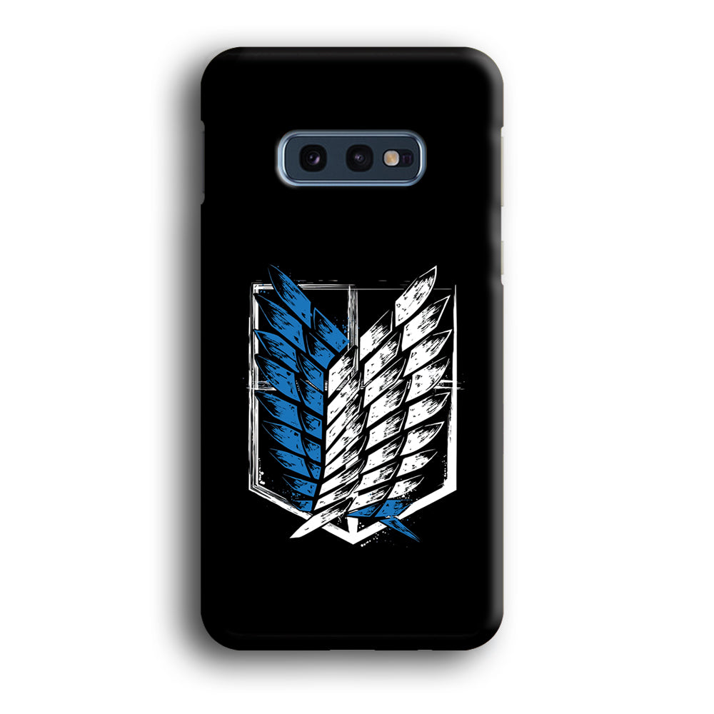 The Logo of the Survey Corps Samsung Galaxy S10E Case