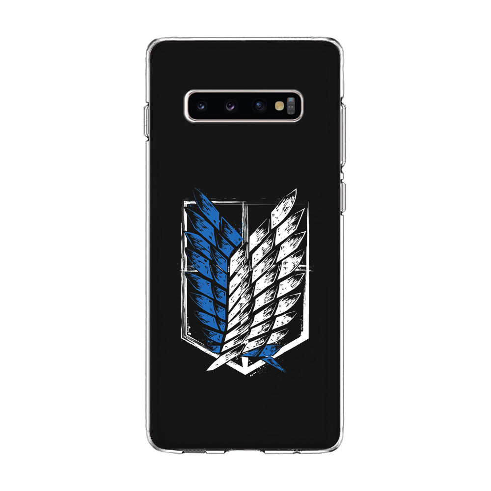 The Logo of the Survey Corps Samsung Galaxy S10 Plus Case