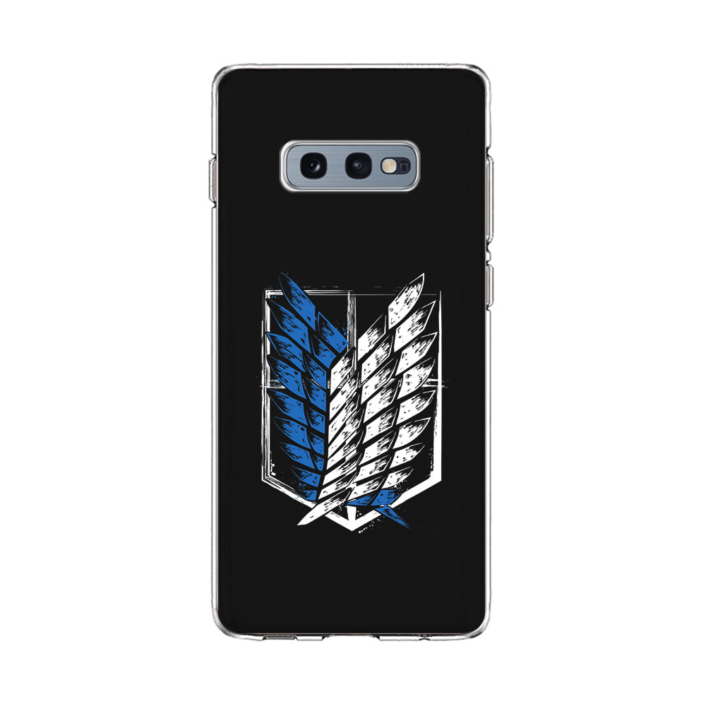 The Logo of the Survey Corps Samsung Galaxy S10E Case