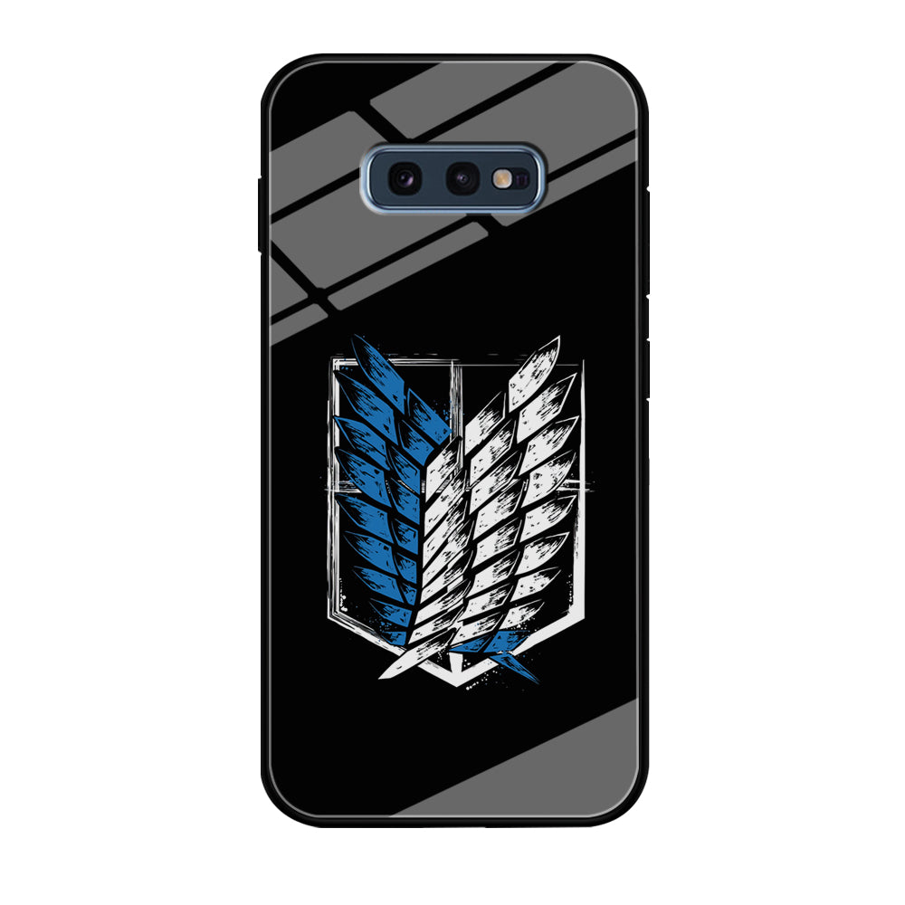 The Logo of the Survey Corps Samsung Galaxy S10E Case