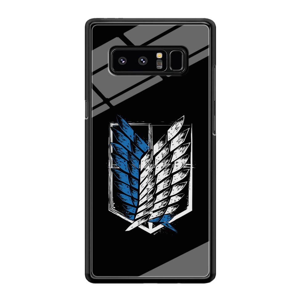 The Logo of the Survey Corps Samsung Galaxy Note 8 Case