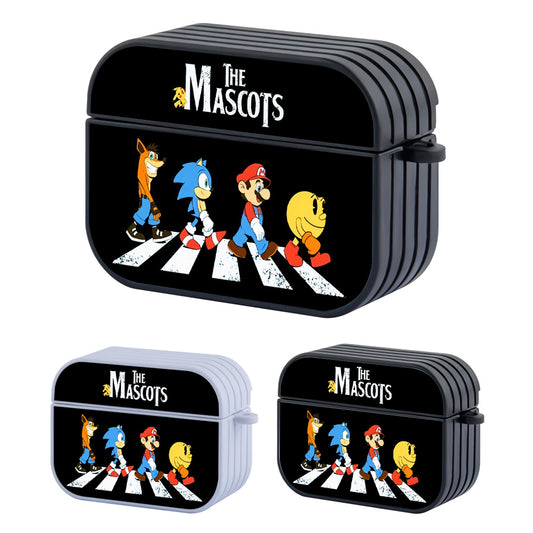 The Mascots 90s Video Games Hard Plastic Case Cover For Apple Airpods Pro