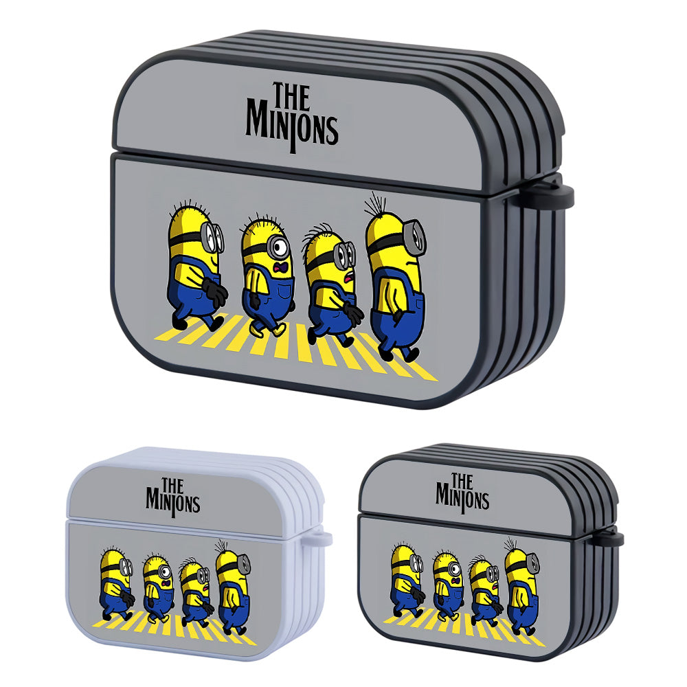 The Minions Walking Hard Plastic Case Cover For Apple Airpods Pro