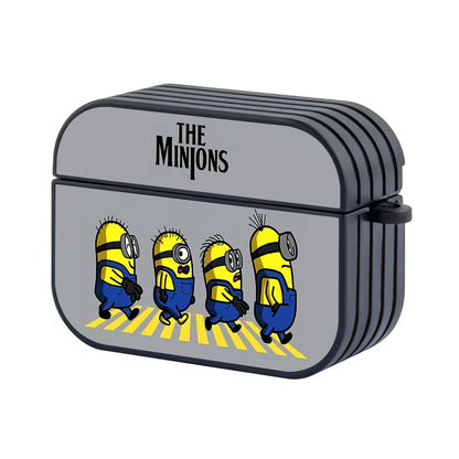 The Minions Walking Hard Plastic Case Cover For Apple Airpods Pro