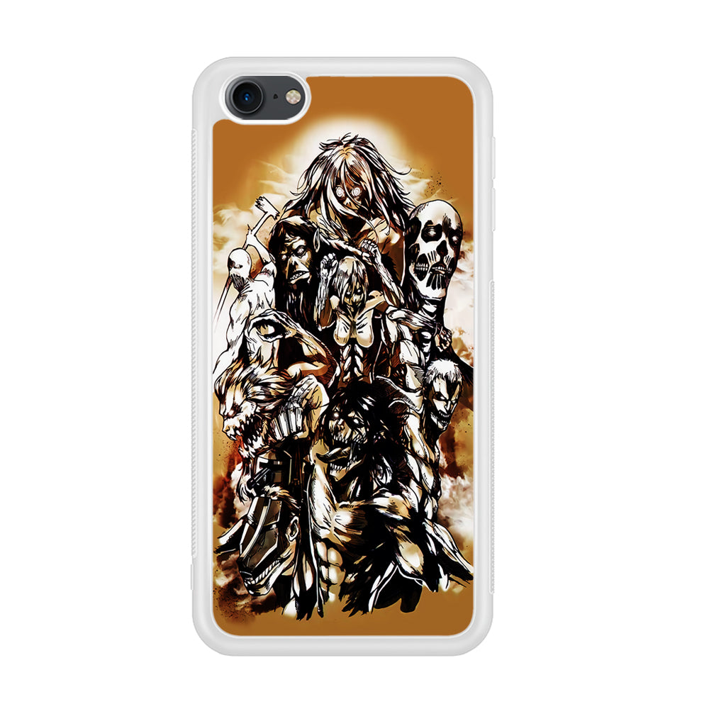 The Nine Titan Shingeki No Kyojin iPod Touch 6 Case