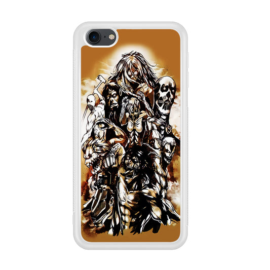 The Nine Titan Shingeki No Kyojin iPod Touch 6 Case