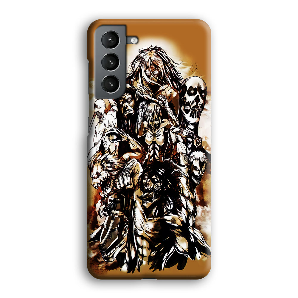 The Nine Titan Shingeki No Kyojin Samsung Galaxy S22 Case