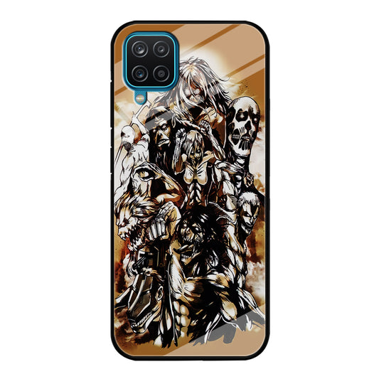 The Nine Titan Shingeki No Kyojin Samsung Galaxy A12 Case