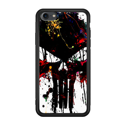 The Punisher Abstract Painting iPhone 8 Case
