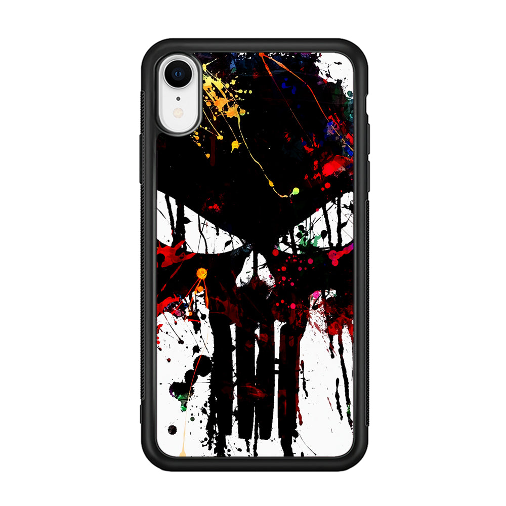 The Punisher Abstract Painting iPhone XR Case
