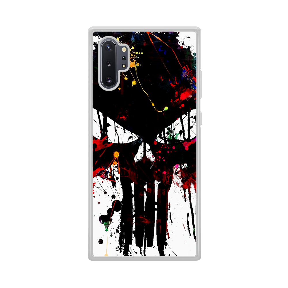 The Punisher Abstract Painting Samsung Galaxy Note 10 Plus Case
