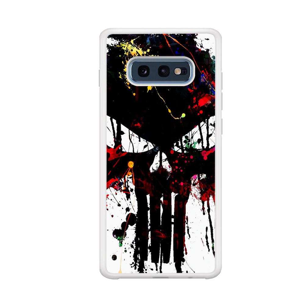 The Punisher Abstract Painting Samsung Galaxy S10E Case