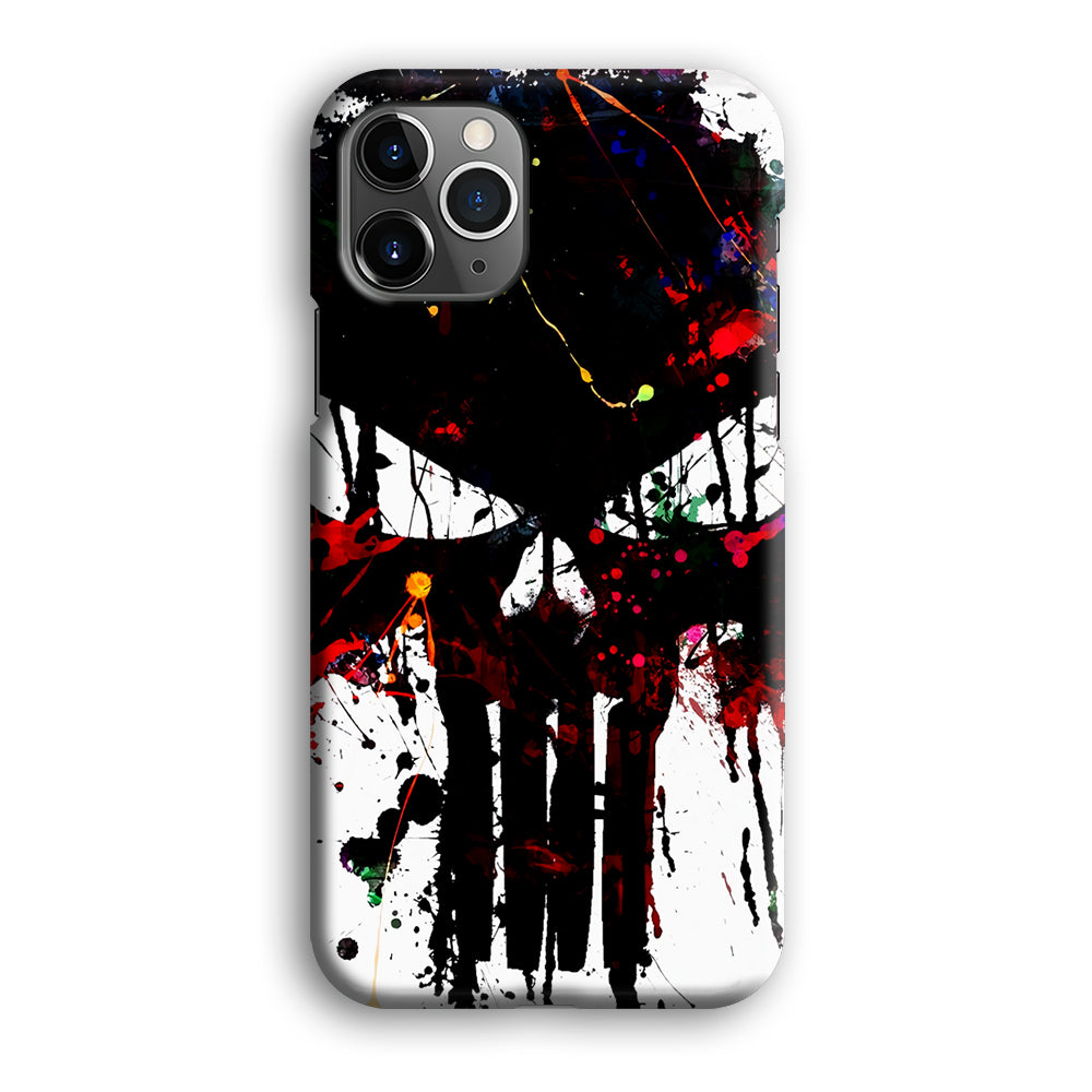 The Punisher Abstract Painting iPhone 12 Pro Max Case