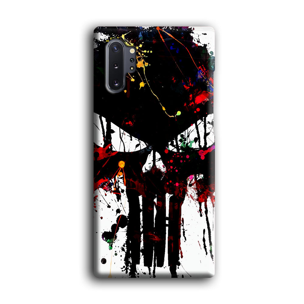The Punisher Abstract Painting Samsung Galaxy Note 10 Plus Case