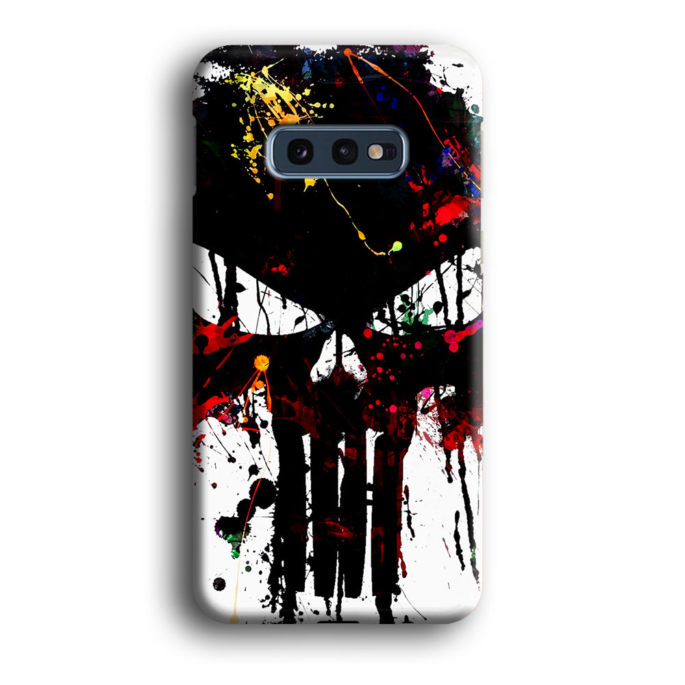 The Punisher Abstract Painting Samsung Galaxy S10E Case