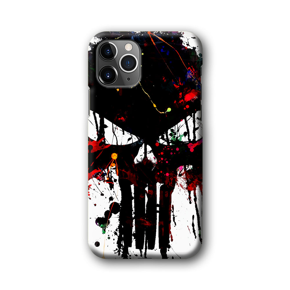 The Punisher Abstract Painting iPhone 11 Pro Max Case