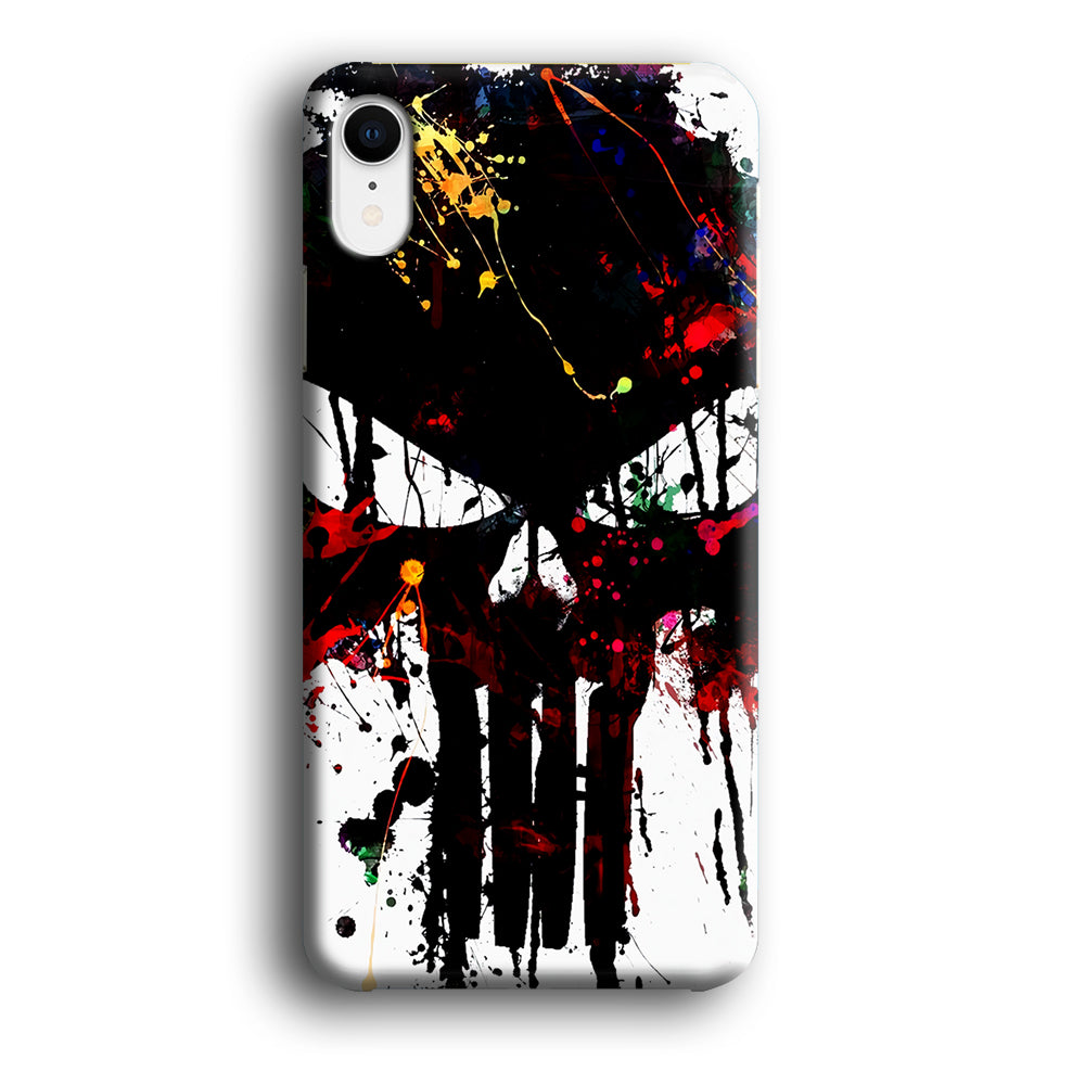 The Punisher Abstract Painting iPhone XR Case