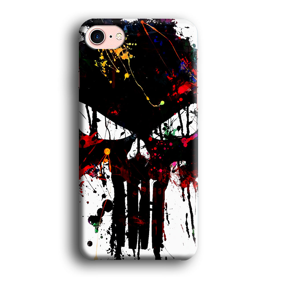 The Punisher Abstract Painting iPhone SE 2020 Case