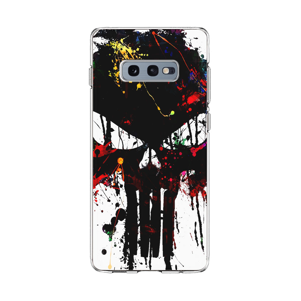 The Punisher Abstract Painting Samsung Galaxy S10E Case