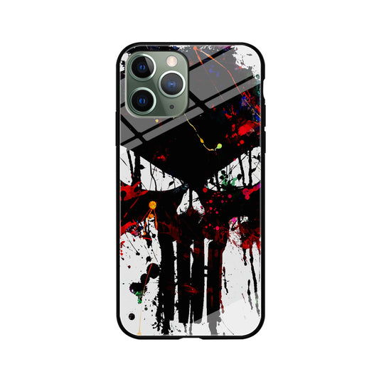 The Punisher Abstract Painting iPhone 11 Pro Case