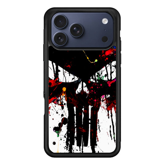 The Punisher Abstract Painting iPhone 17 Pro Case - Altracase