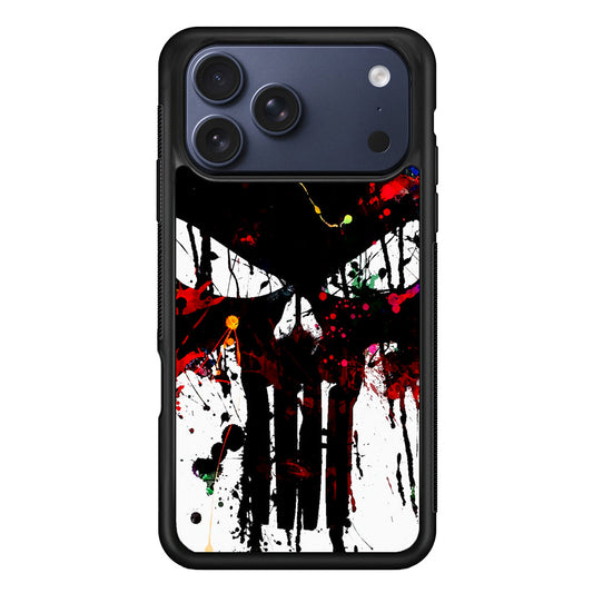 The Punisher Abstract Painting iPhone 17 Pro Max Case - Altracase