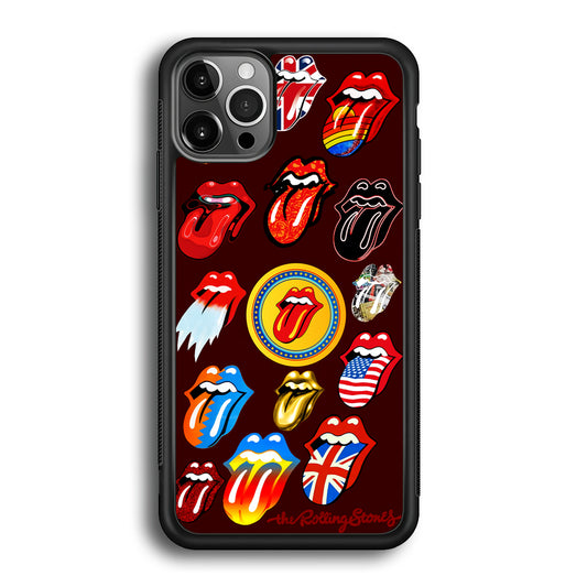 The Rolling Stones Art iPhone 12 Pro Case