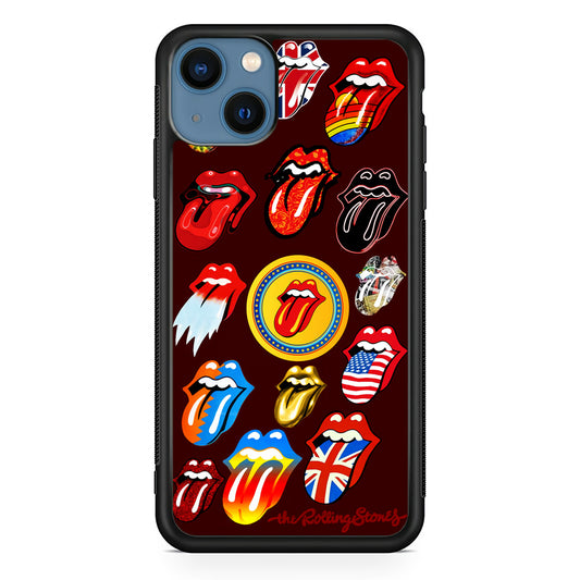 The Rolling Stones Art iPhone 14 Plus Case