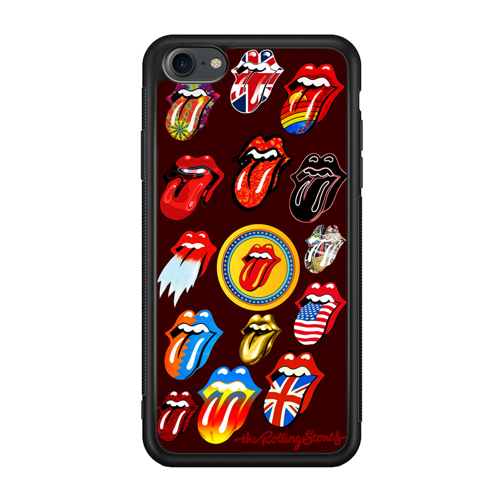 The Rolling Stones Art iPhone 8 Case